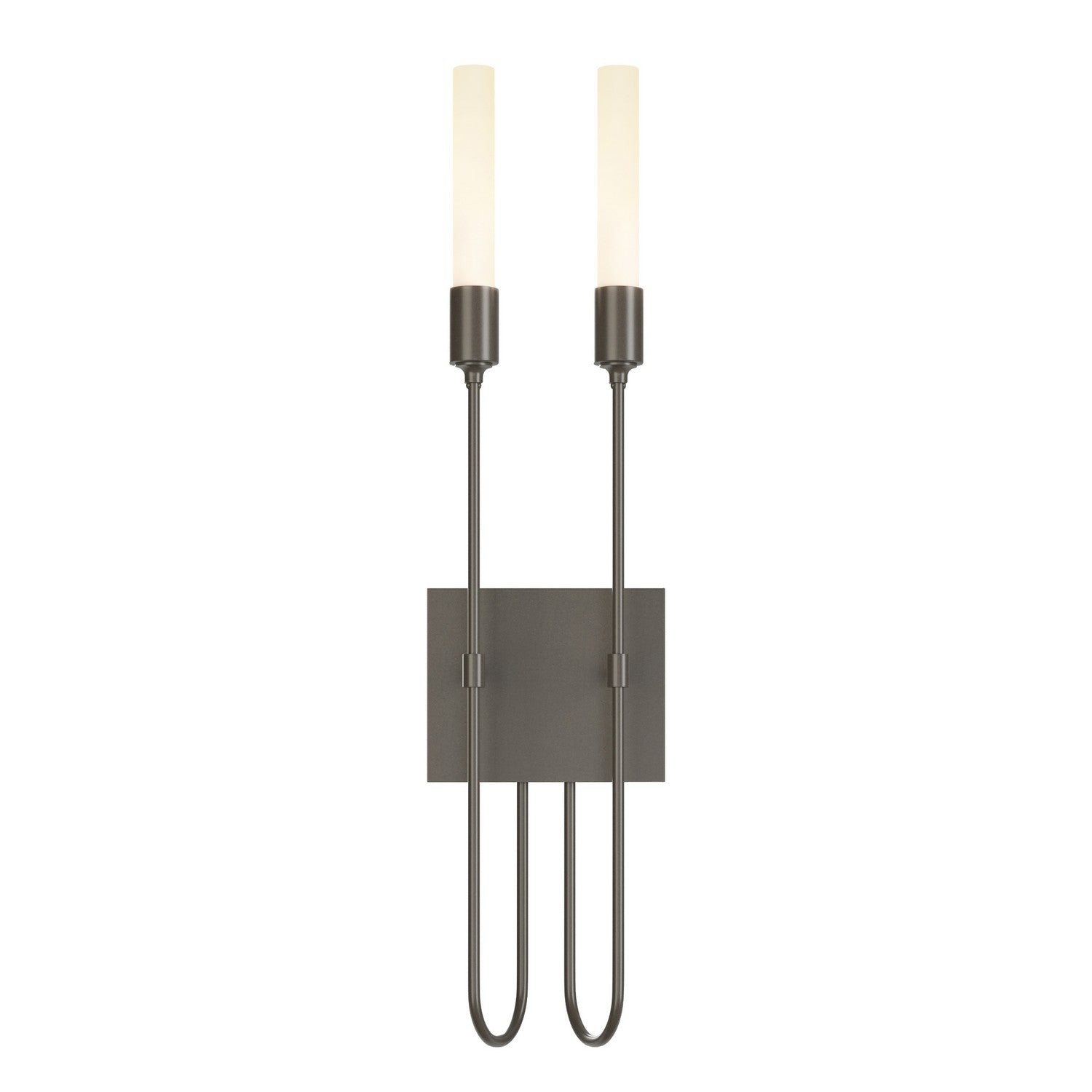 Hubbardton Forge - 203053-SKT-07 - Lisse 2 Light Sconce - Lisse - Dark Smoke