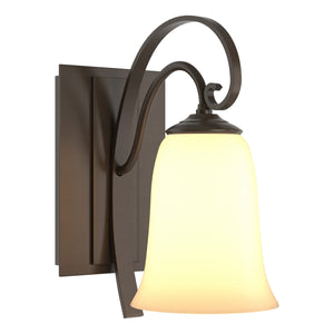 Hubbardton Forge - 204531-SKT-05-GG0035 - One Light Wall Sconce - Scroll - Bronze