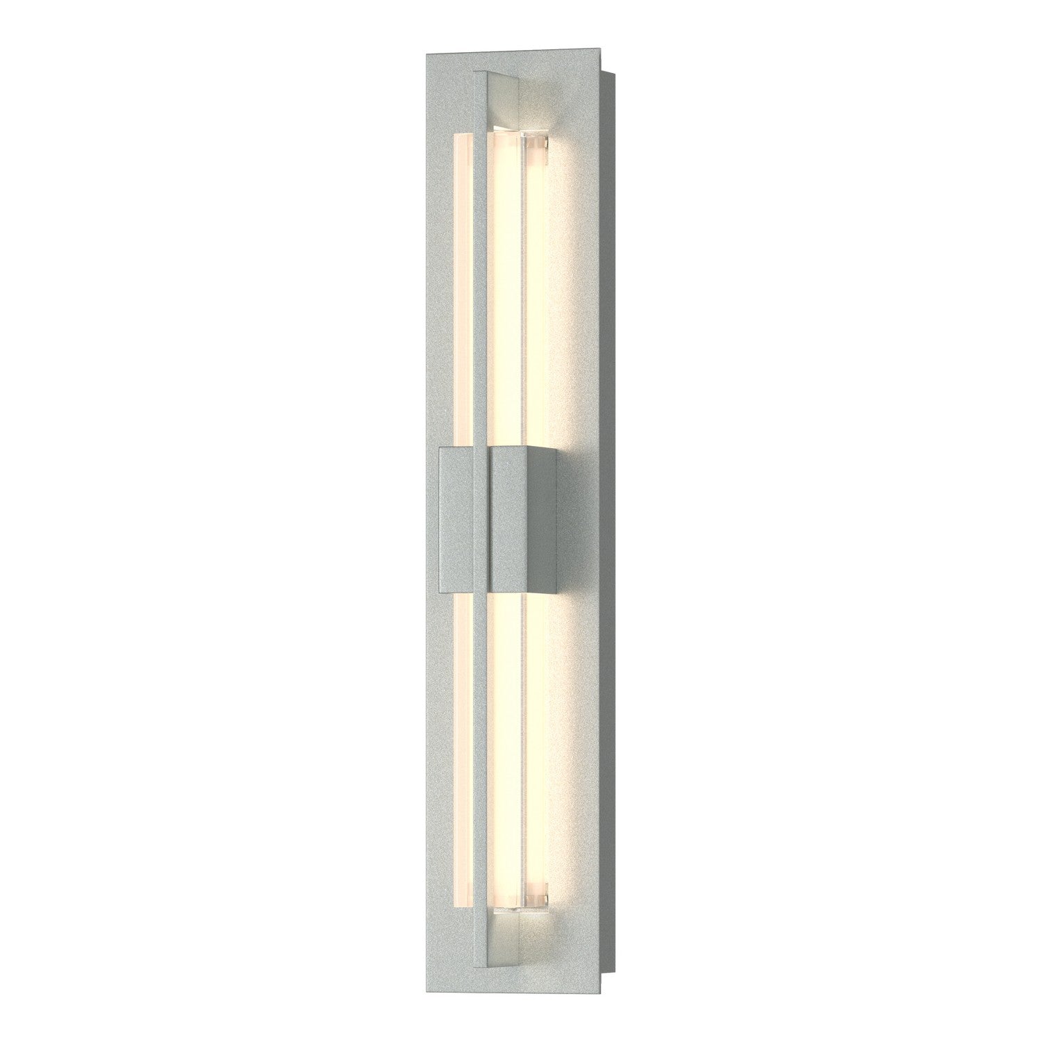 Hubbardton Forge - 206440-LED-82-ZM0331 - Double Axis Small Sconce - Axis - Vintage Platinum