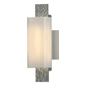 Hubbardton Forge - 207693-SKT-82-GG0441 - One Light Wall Sconce - Oceanus - Vintage Platinum