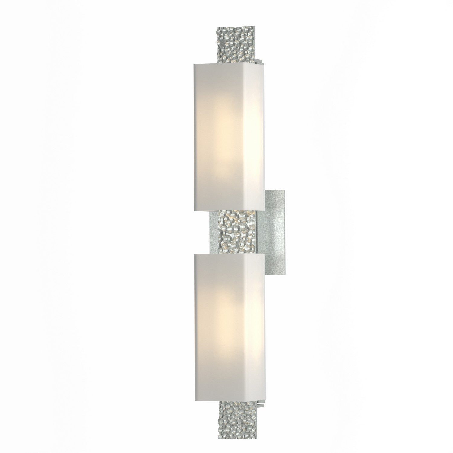 Hubbardton Forge - 207695-SKT-82-GG0441 - Two Light Wall Sconce - Oceanus - Vintage Platinum