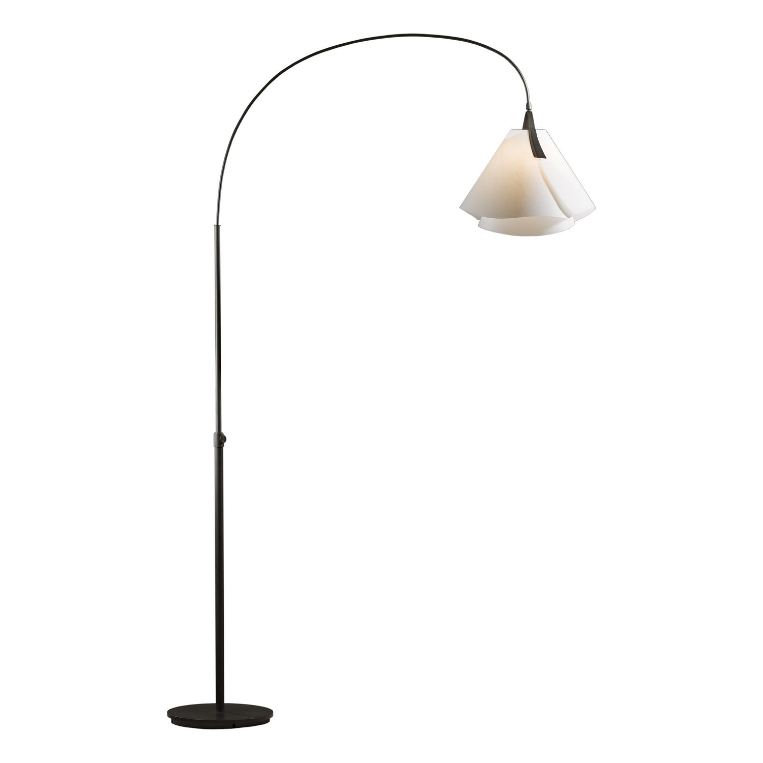 Hubbardton Forge - 234505-SKT-07-SH1992 - Mobius Arc Floor Lamp - Mobius - Dark Smoke