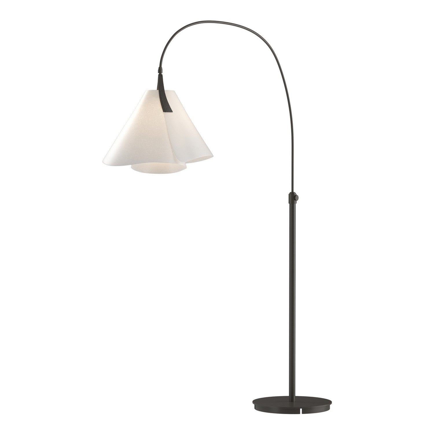 Hubbardton Forge - 234505-SKT-89-SI1992 - Mobius Arc Floor Lamp - Mobius - Ink