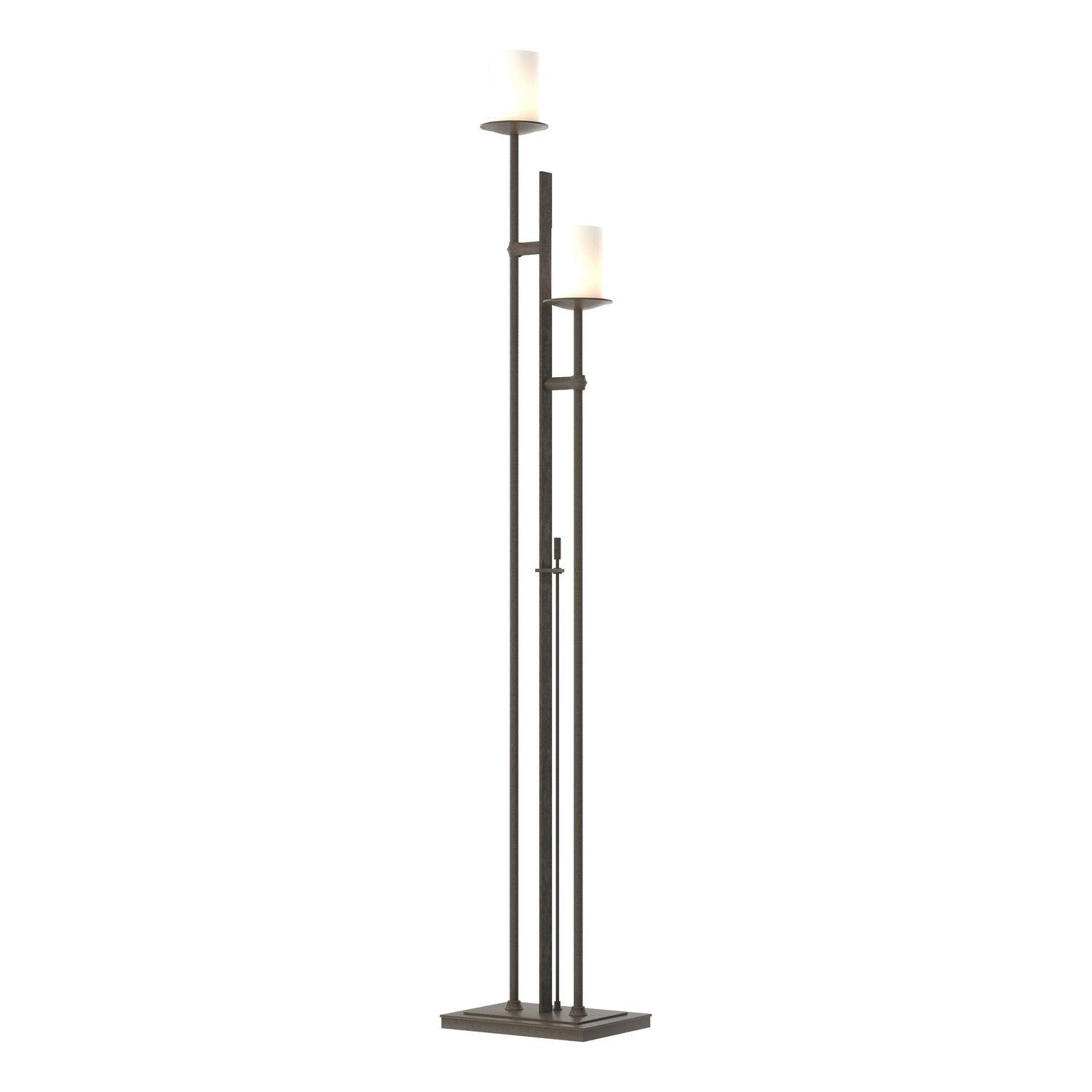 Hubbardton Forge - 234903-SKT-07-GG0188 - Two Light Floor Lamp - Rook - Dark Smoke