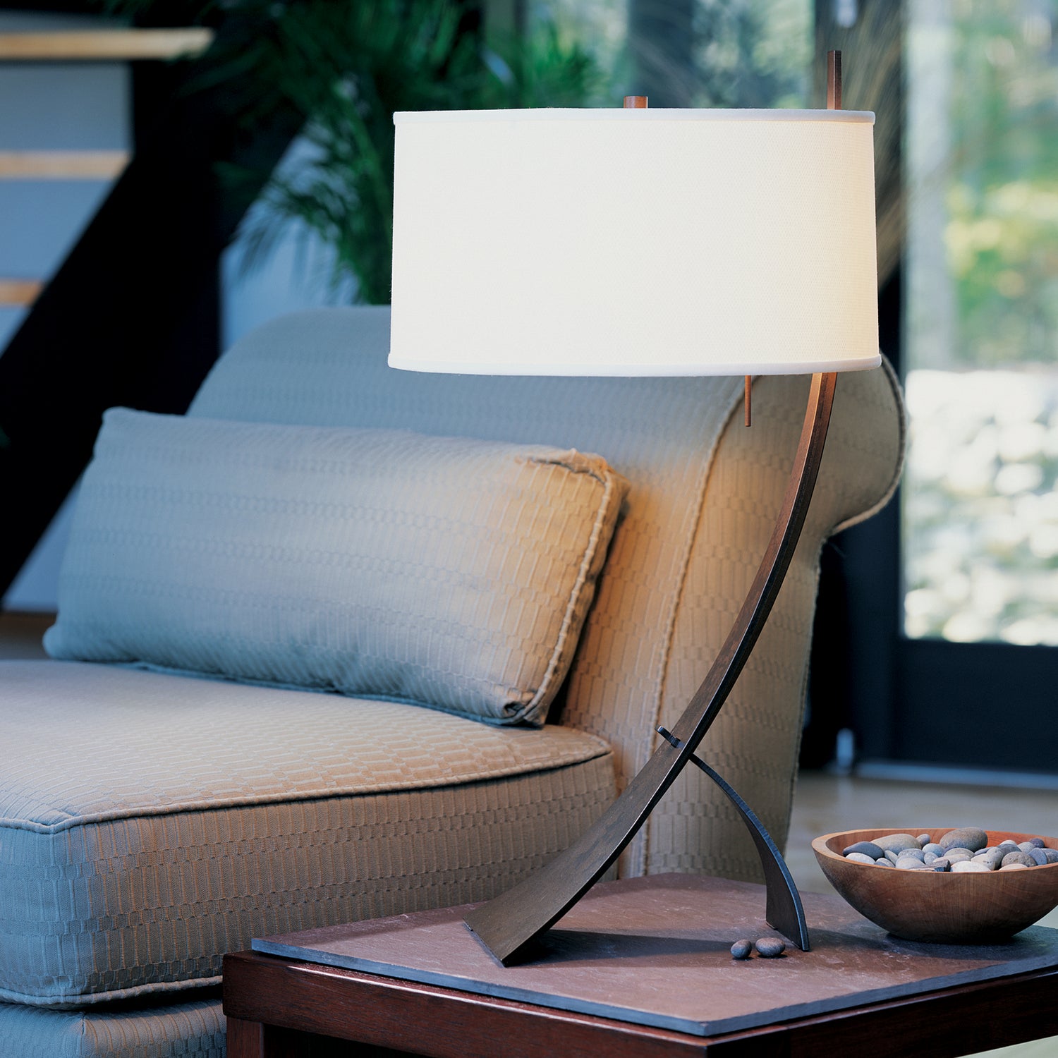 Hubbardton Forge - 272666-SKT-05-SF1695 - Stasis Table Lamp - Stasis - Bronze