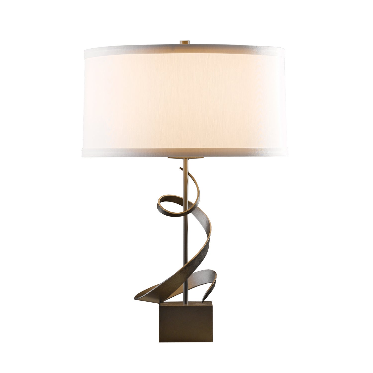 Hubbardton Forge - 273030-SKT-07-SF1695 - Gallery Spiral Table Lamp - Gallery - Dark Smoke
