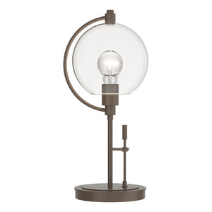 Hubbardton Forge - 274120-SKT-05-ZM0384 - One Light Table Lamp - Pluto - Bronze