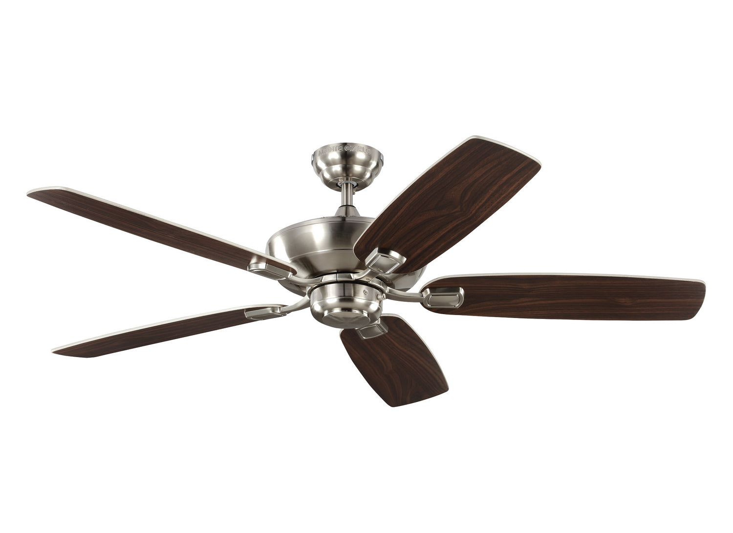 Generation Lighting. - 5COM52BS - 52"Ceiling Fan - Colony - Brushed Steel