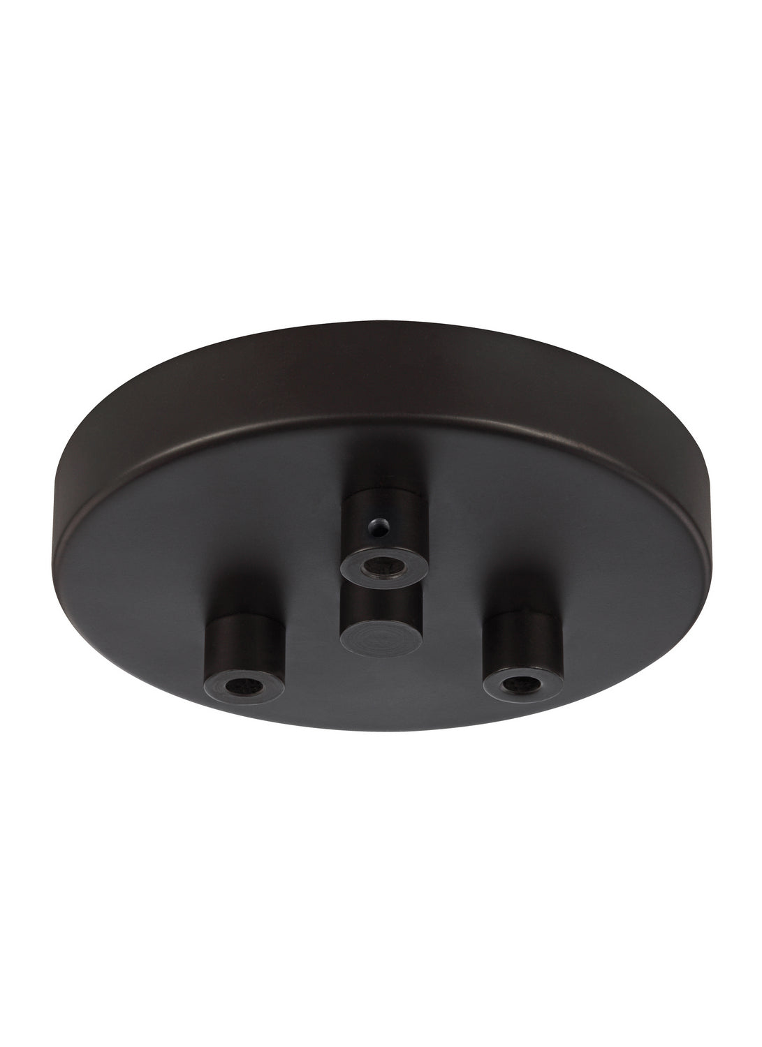 Generation Lighting. - MPC03ORB - Three Light Multi-Port Canopy with Swag Hooks - Multi-Port Canopies - Oil Rubbed Bronze