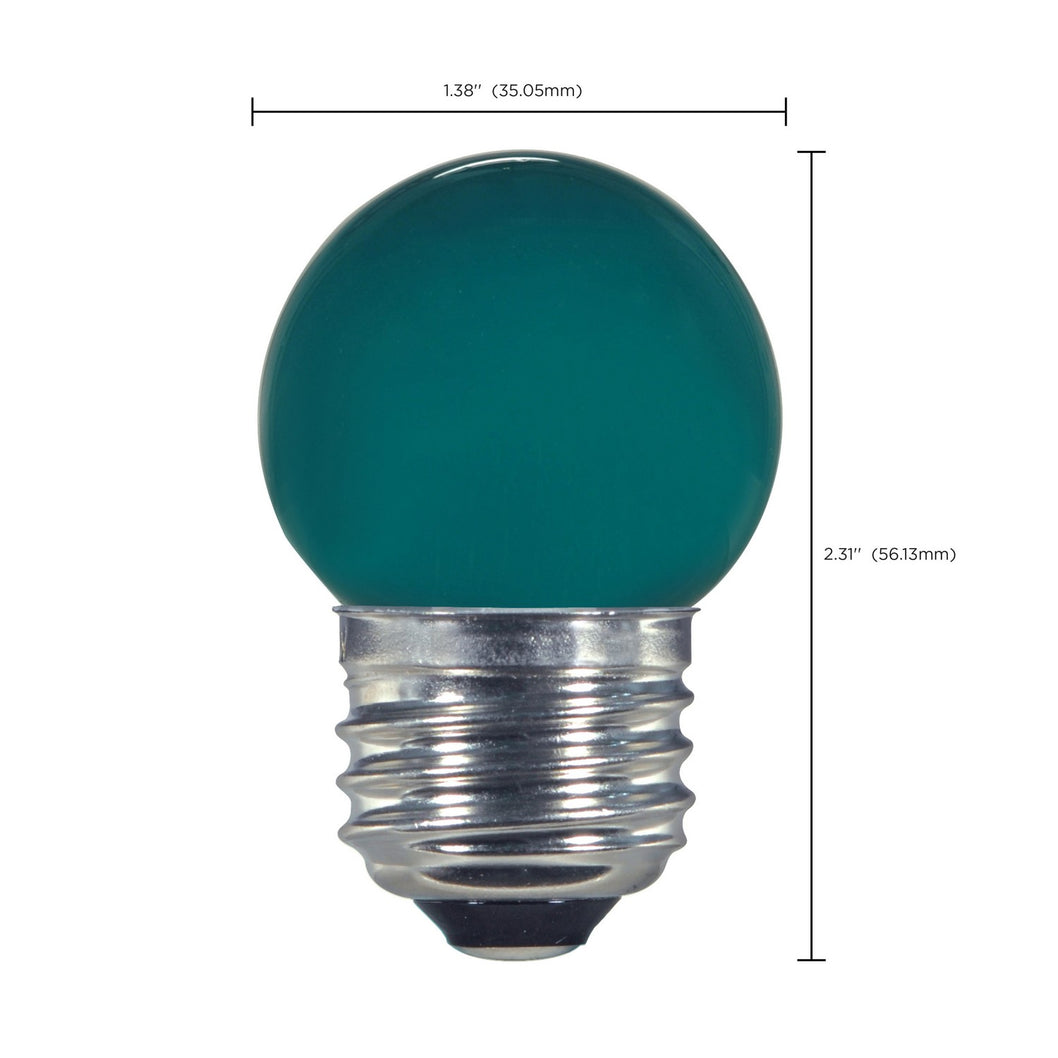 Satco - S9163 - Light Bulb - Ceramic Green