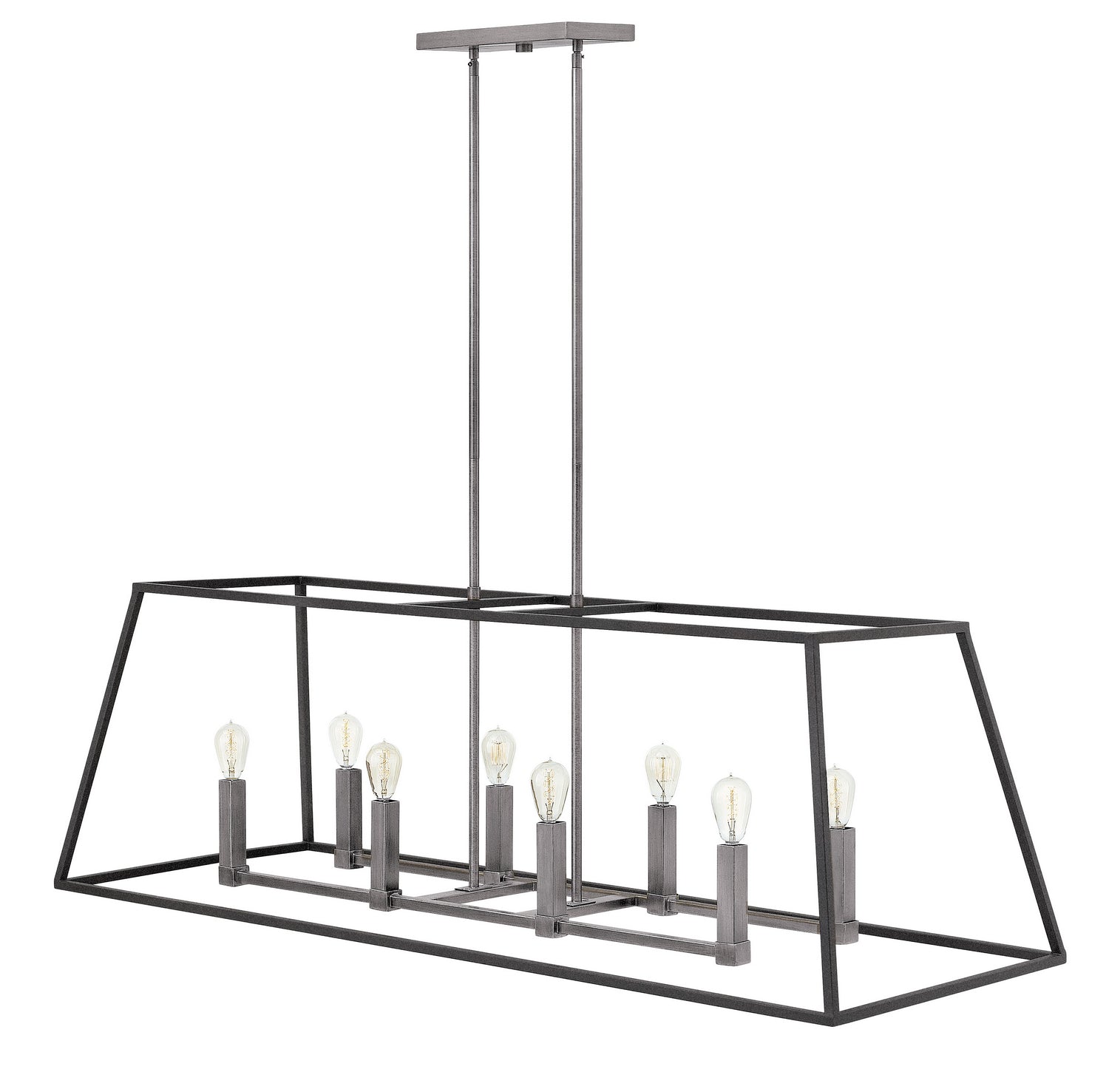 Hinkley - 3338DZ - LED Linear Chandelier - Fulton - Aged Zinc