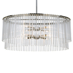 Crystorama - 398-CH - Eight Light Chandelier - Bleecker - Polished Chrome