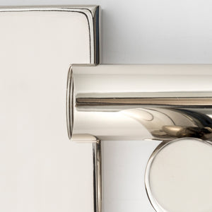 Crystorama - 7591-PN - One Light Wall Sconce - Palmer - Polished Nickel