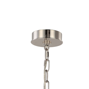 Crystorama - 8884-PN - Four Light Chandelier - Dixon - Polished Nickel