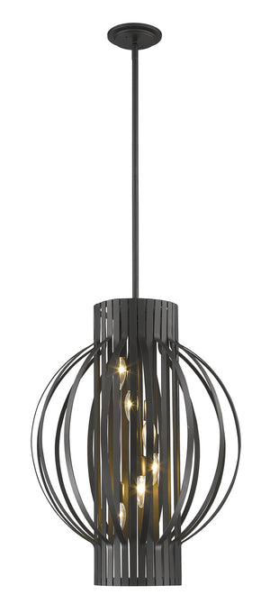 Z-Lite - 436-20BRZ - Six Light Pendant - Moundou - Bronze