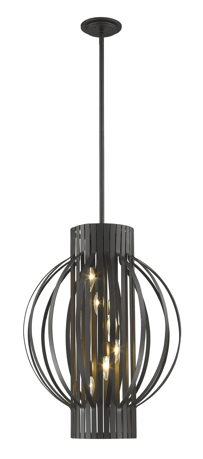 Z-Lite - 436-20BRZ - Six Light Pendant - Moundou - Bronze