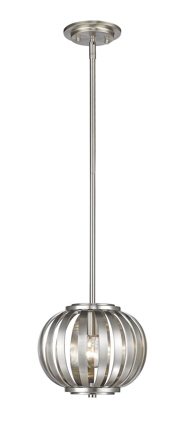 Z-Lite - 438-8BN - One Light Pendant - Moundou - Brushed Nickel