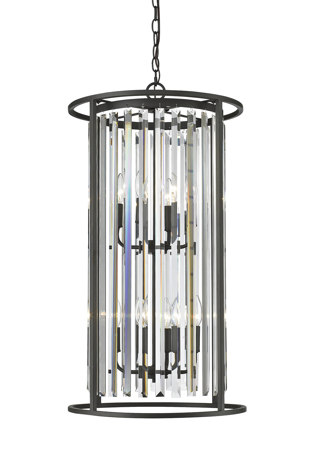 Z-Lite - 439-8BRZ - Eight Light Chandelier - Monarch - Bronze