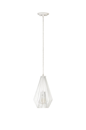Z-Lite - 442MP-WH - One Light Pendant - Quintus - Gloss White