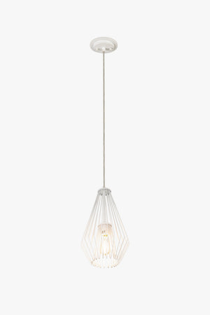 Z-Lite - 442MP-WH - One Light Pendant - Quintus - Gloss White