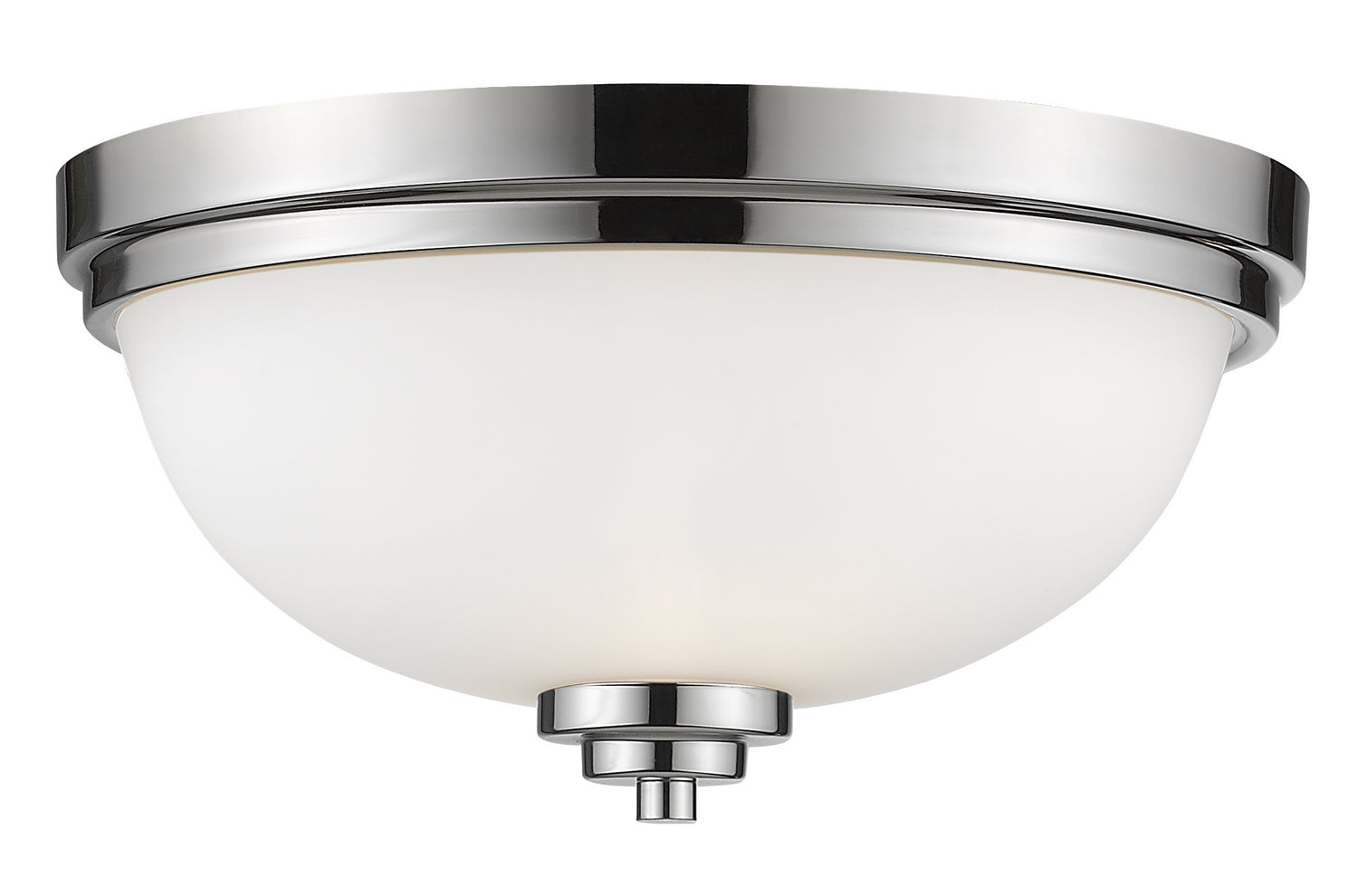 Z-Lite - 443F3-CH - Three Light Flush Mount - Ashton - Chrome