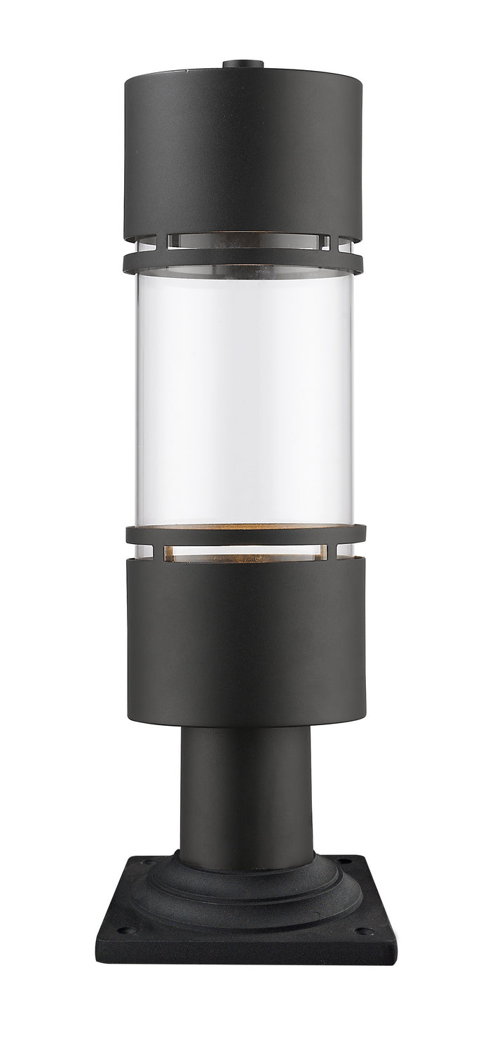 Z-Lite - 553PHB-533PM-BK-LED - LED Outdoor Pier Mounted Fixture - Luminata - Black