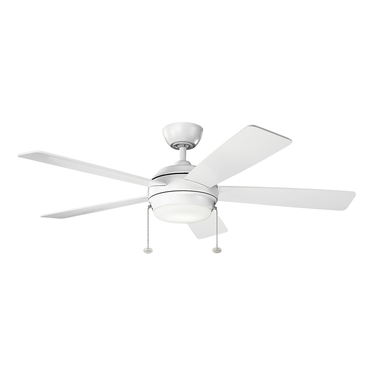 Kichler - 330174MWH - 52"Ceiling Fan - Starkk - Matte White