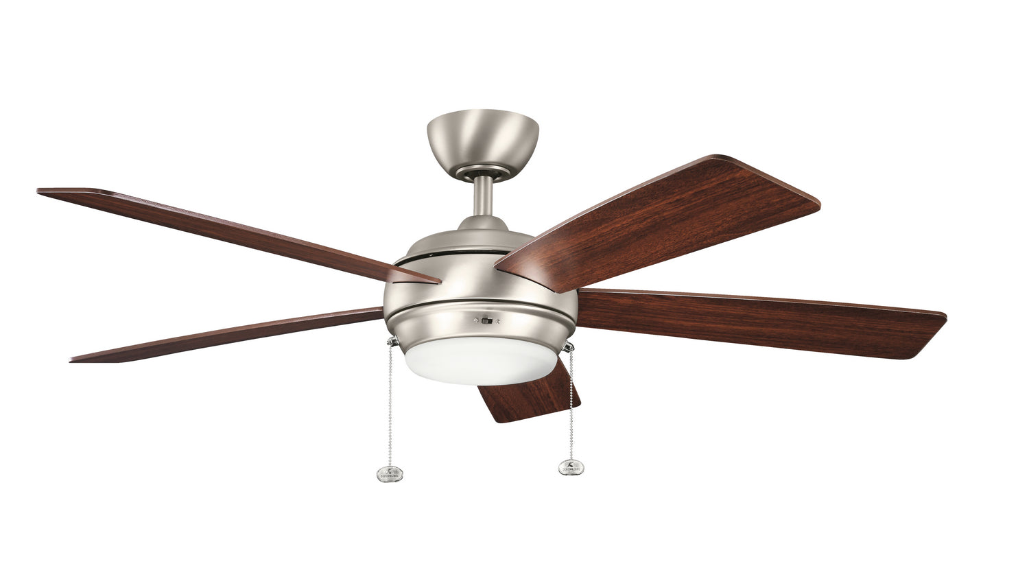 Kichler - 330174NI - 52"Ceiling Fan - Starkk - Brushed Nickel