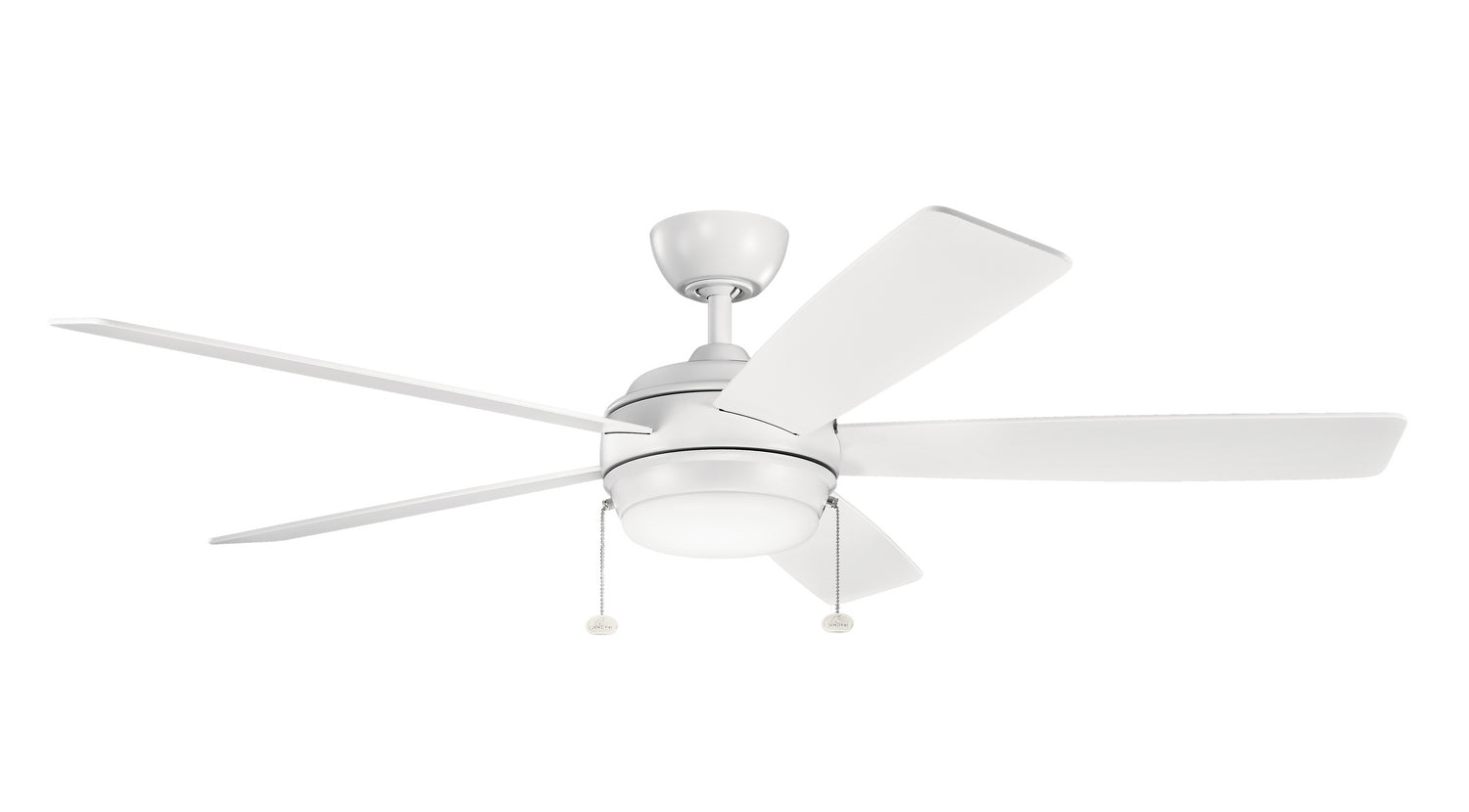 Kichler - 330180MWH - 60"Ceiling Fan - Starkk - Matte White