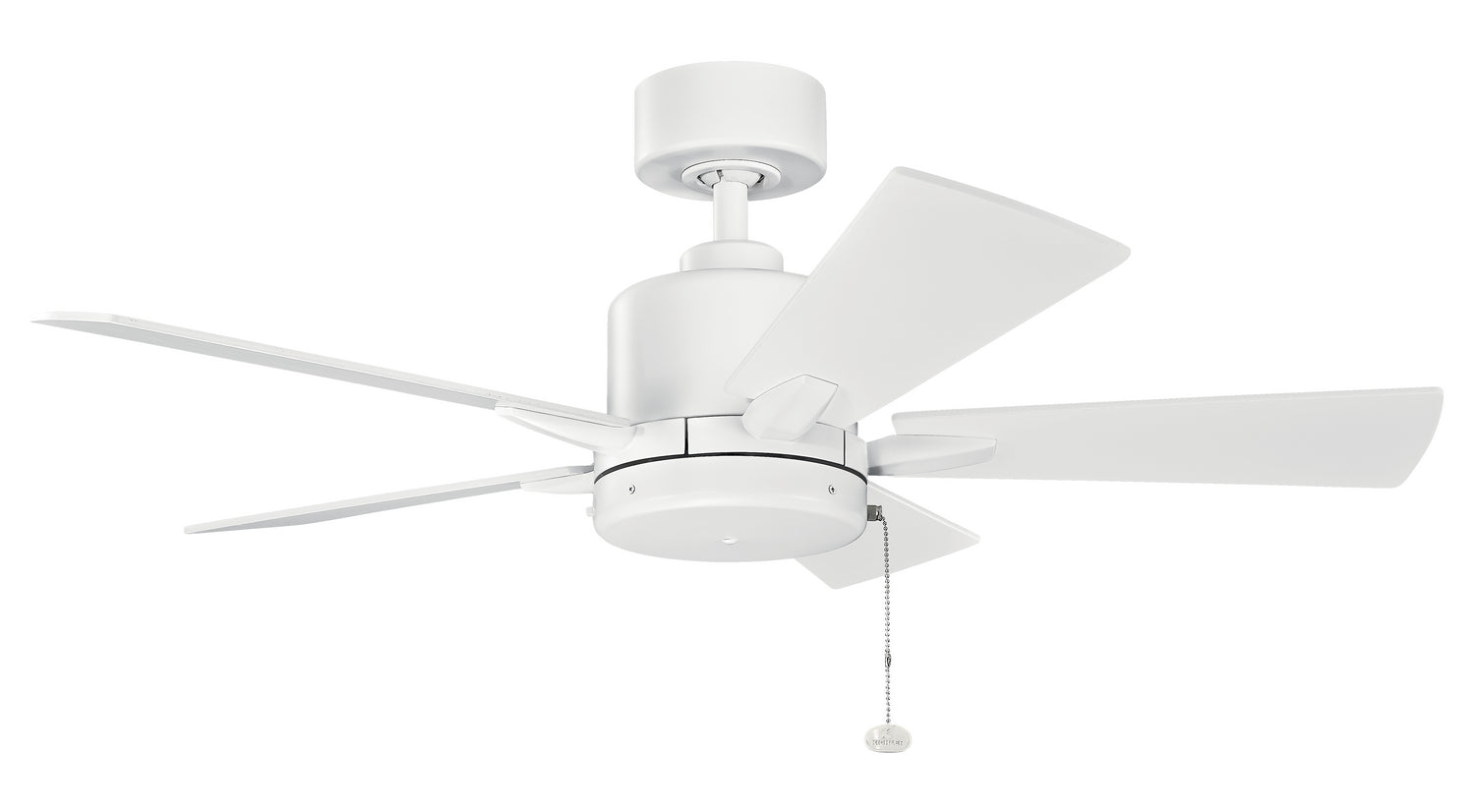 Kichler - 330241MWH - 42"Ceiling Fan - Lucian II - Matte White