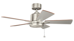 Kichler - 330241NI - 42"Ceiling Fan - Lucian II - Brushed Nickel