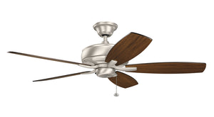 Kichler - 330247NI - 52"Ceiling Fan - Terra - Brushed Nickel