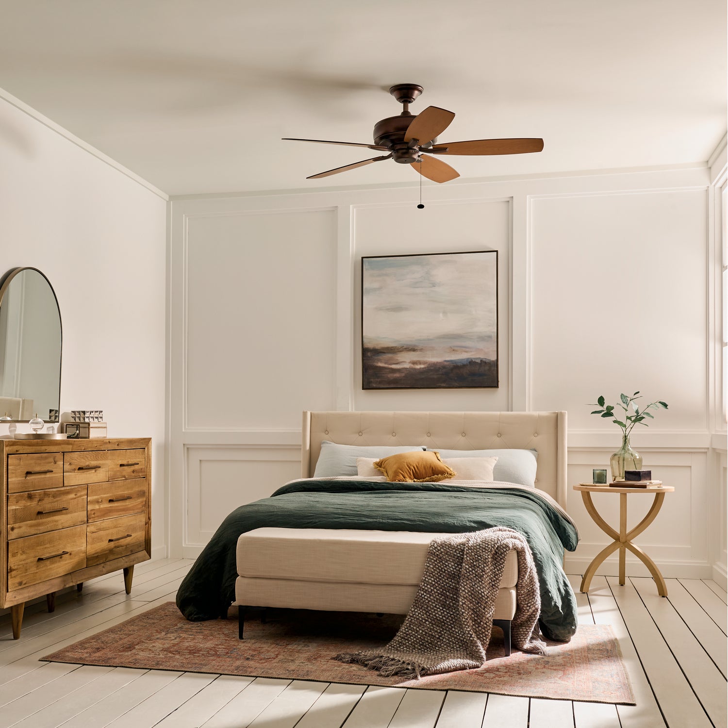 Kichler - 330247OBB - 52"Ceiling Fan - Terra - Oil Brushed Bronze