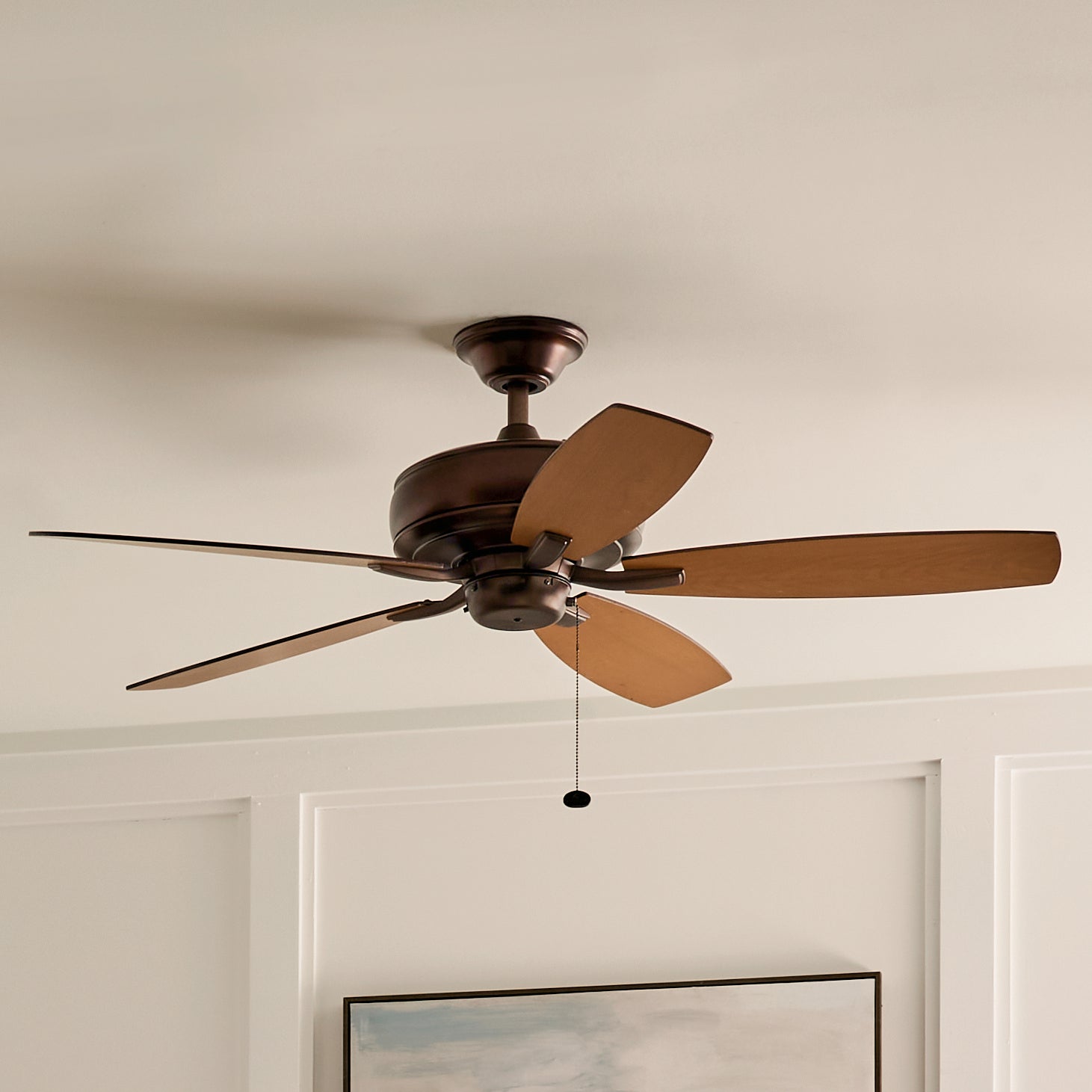 Kichler - 330247OBB - 52"Ceiling Fan - Terra - Oil Brushed Bronze