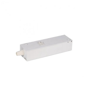 W.A.C. Lighting - TB-S - Wiring Box with On-Off Switch - Straight Edge - White