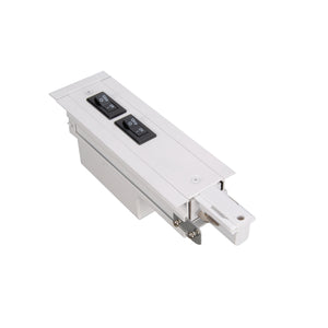 W.A.C. Lighting - WEDL-RT-5A-WT - Track Accessory - W Track - White