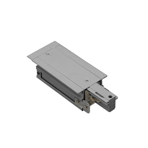 W.A.C. Lighting - WEDR-PT - Live End Connector - W Track - Platinum