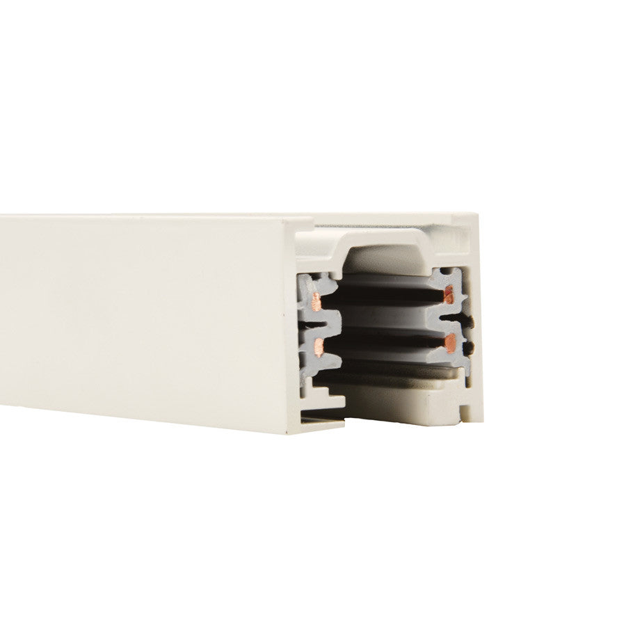 W.A.C. Lighting - WHT12-WT - Track Single Circuit - W Track - White