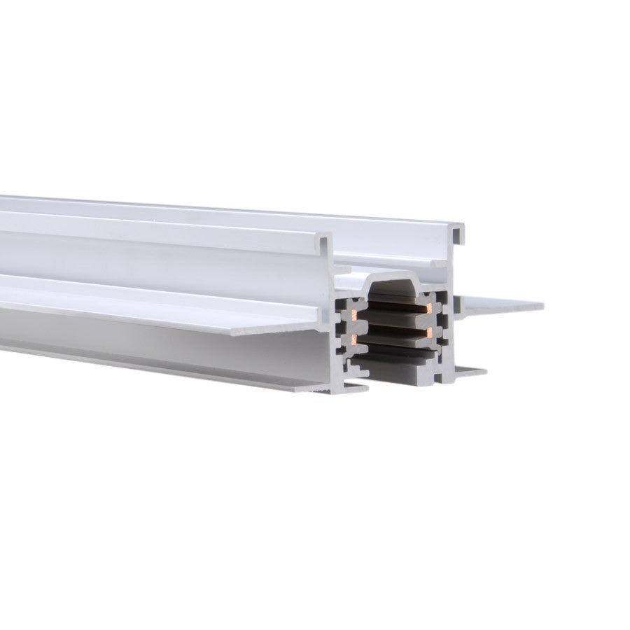 W.A.C. Lighting - WHT8-RTL-WT - Track Single Circuit - W Track - White