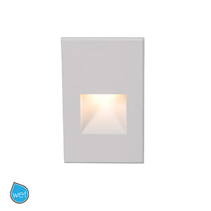 W.A.C. Lighting - WL-LED200F-BL-WT - LED Step and Wall Light - Led200 - White on Aluminum