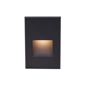 W.A.C. Lighting - WL-LED200F-C-BK - LED Step and Wall Light - Led200 - Black on Aluminum