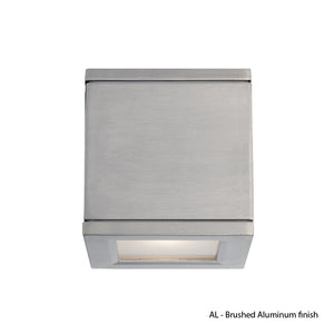 W.A.C. Lighting - WS-W2504-AL - LED Wall Light - Rubix - Brushed Aluminum