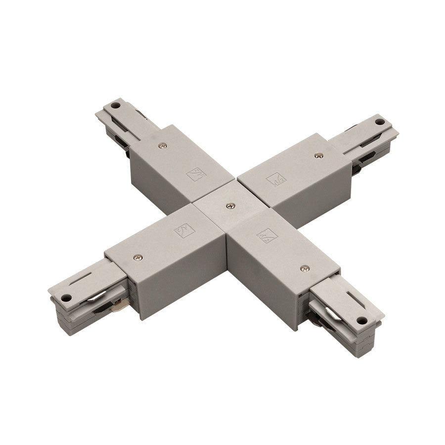 W.A.C. Lighting - WXC-PT - Track Connector - W Track - Platinum