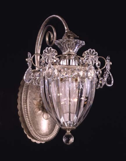 Schonbek - 1240-48S - One Light Wall Sconce - Bagatelle - Antique Silver