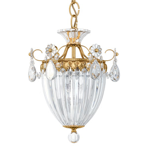 Schonbek - 1243-22A - Three Light Mini Pendant - Bagatelle - Heirloom Gold