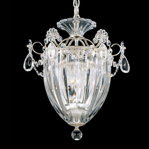 Schonbek - 1243-48A - Three Light Mini Pendant - Bagatelle - Antique Silver