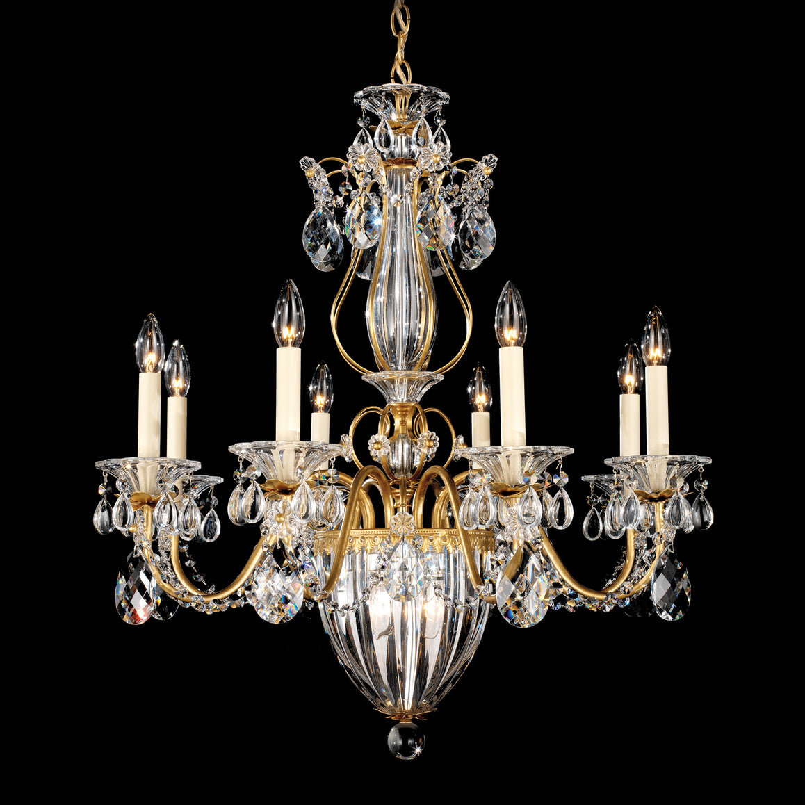 Schonbek - 1248-22A - 11 Light Chandelier - Bagatelle - Heirloom Gold