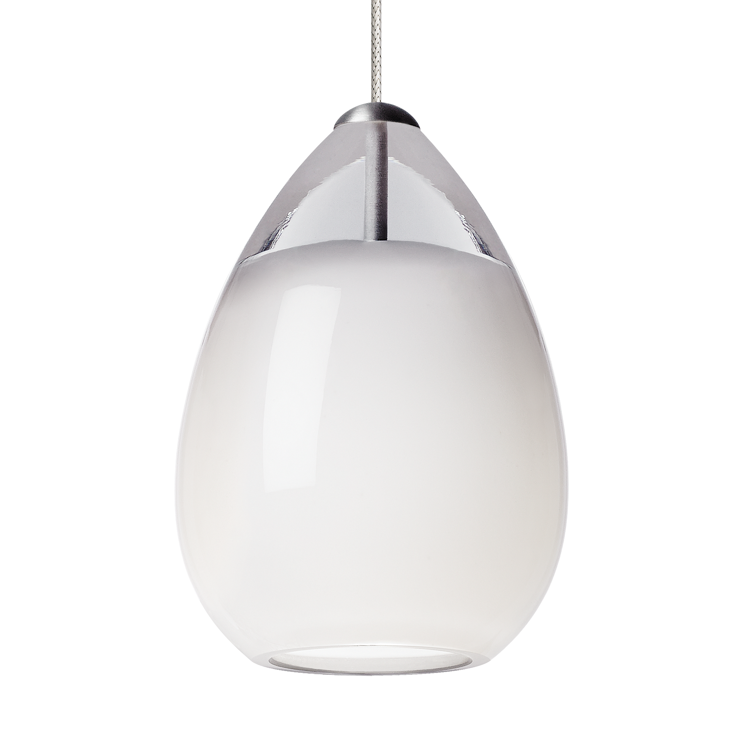 One Light Pendant from the Alina collection in Satin Nickel finish