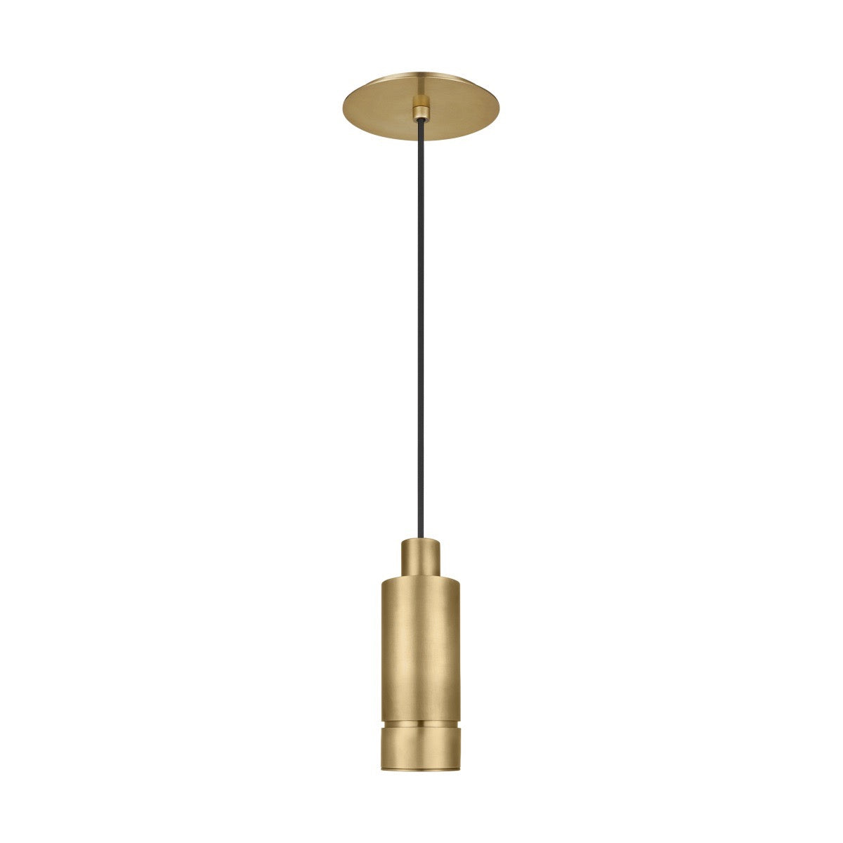 LED Pendant from the Sottile collection in Brass finish