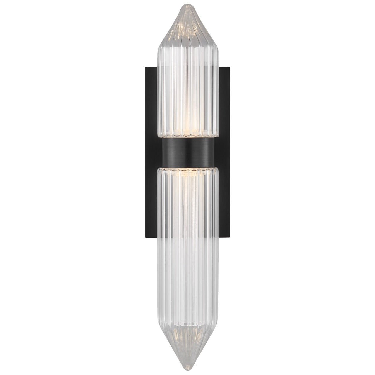 LED Wall Sconce from the Langston collection in Plated Dark Bronze finish